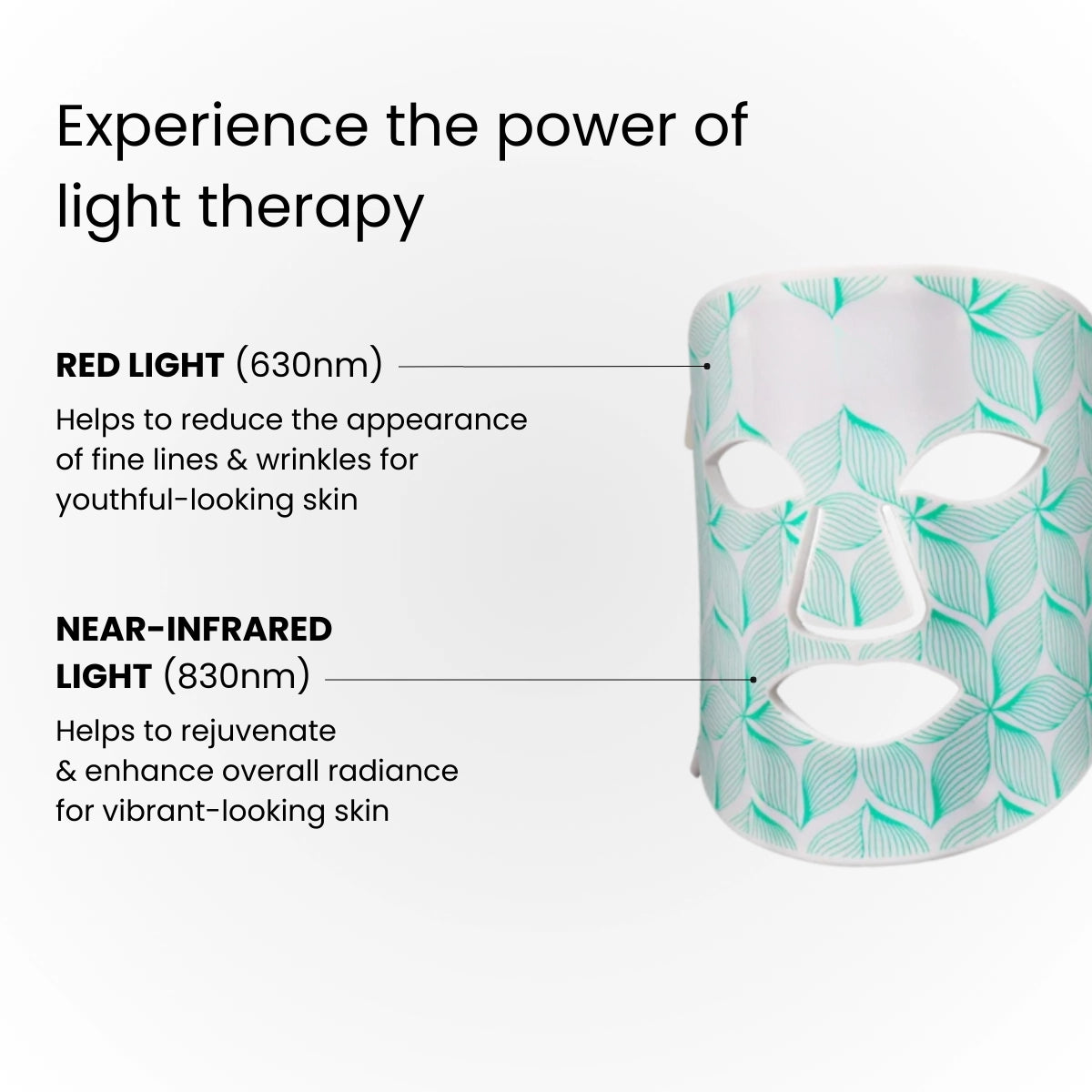 INFRAGLOW™ Professional 4-in-1 Red Light Therapy Mask