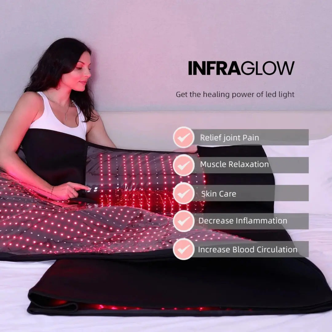 INFRAGLOW Professional Red and Infrared Light Therapy Mat InfraGlow