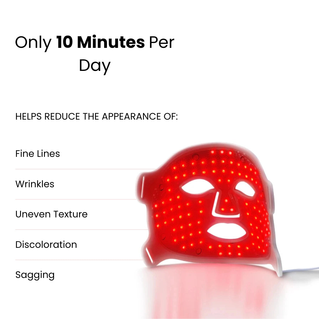 INFRAGLOW™ Professional 4-in-1 Red Light Therapy Mask